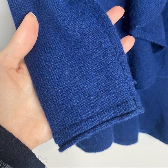 Lilly Pulitzer Marette Royal Blue Cashmere Cardigan - Picture 4 of 8